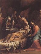 Giuseppe Maria Crespi The Death of St Joseph (san 05) oil painting on canvas